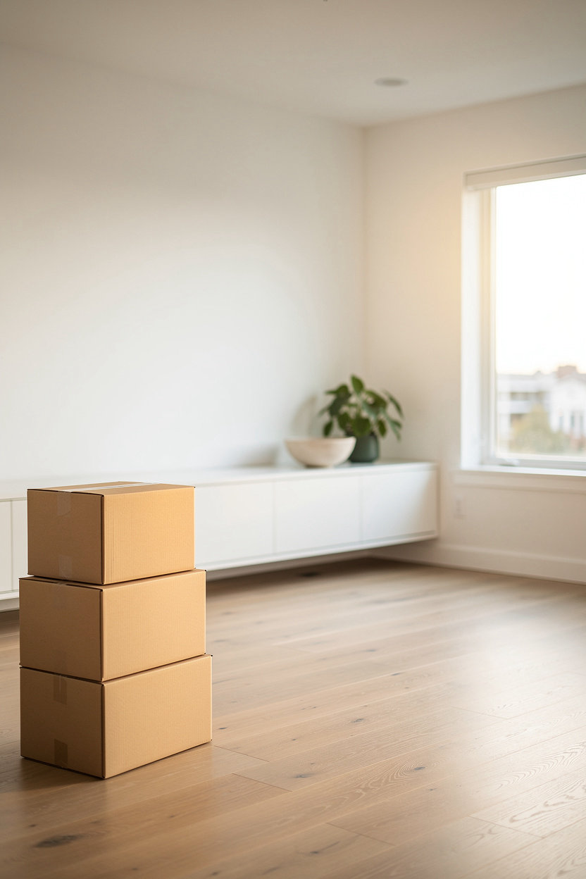 Njesim Cleaners Inc. professional move-out cleaning service - spotless apartment ready for new tenant